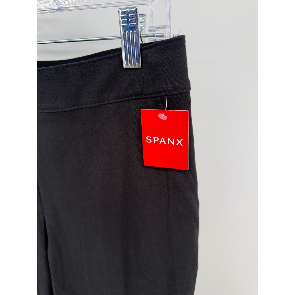 Spanx Polished Kick Flare Pants Classic Black 20367R Womens Large NWT - Picture 3 of 13